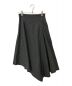 H BEAUTY&YOUTH (エイチ ビューティー&ユース) KARSEY IRREGULAR HEM SKIRT グレー サイズ:S：7000円