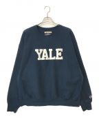 Champion REVERSE WEAVEチャンピオン リバース ウィーブ）の古着「00s YALE スウェット」｜ネイビー