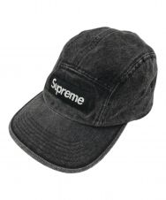 SUPREME (シュプリーム) 24SS Coated Denim Camp Cap グレー サイズ:-