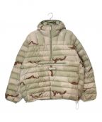 SUPREMEシュプリーム）の古着「24FW Micro Down Half Zip Hooded Pullover」｜Desert Camo