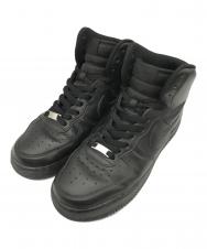 NIKE (ナイキ) AIR FORCE 1 HIGH 07(エア フォース 1 ハイ 07)/ハイカットスニーカー BLACK/BLACK サイズ:US9