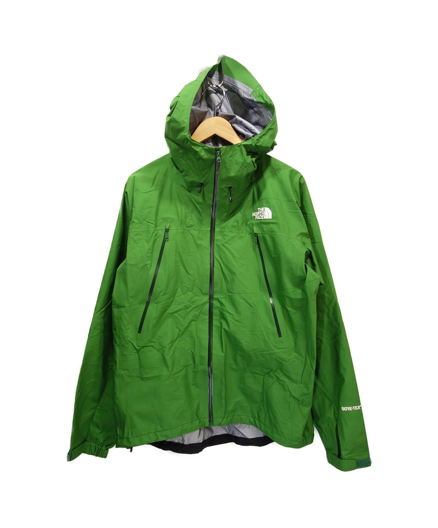 中古 古着通販 The North Face ザノースフェイス Climb Very Light Jacket グリーン サイズ M Np ブランド 古着通販 トレファク公式 Trefac Fashion