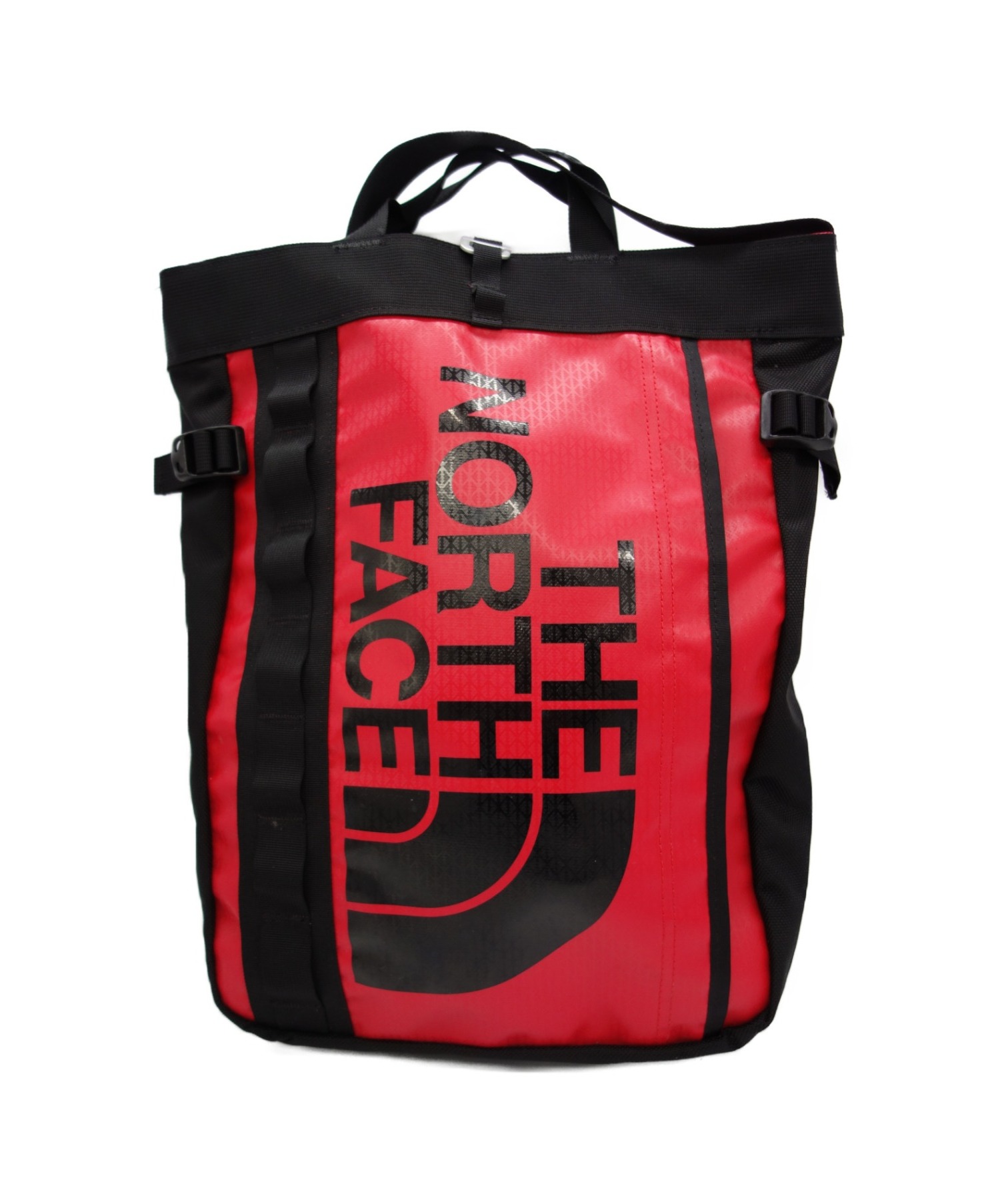 中古 古着通販 The North Face ザノースフェイス Fuse Box Tote レッド ブラック Nm ブランド 古着通販 トレファク公式 Trefac Fashion