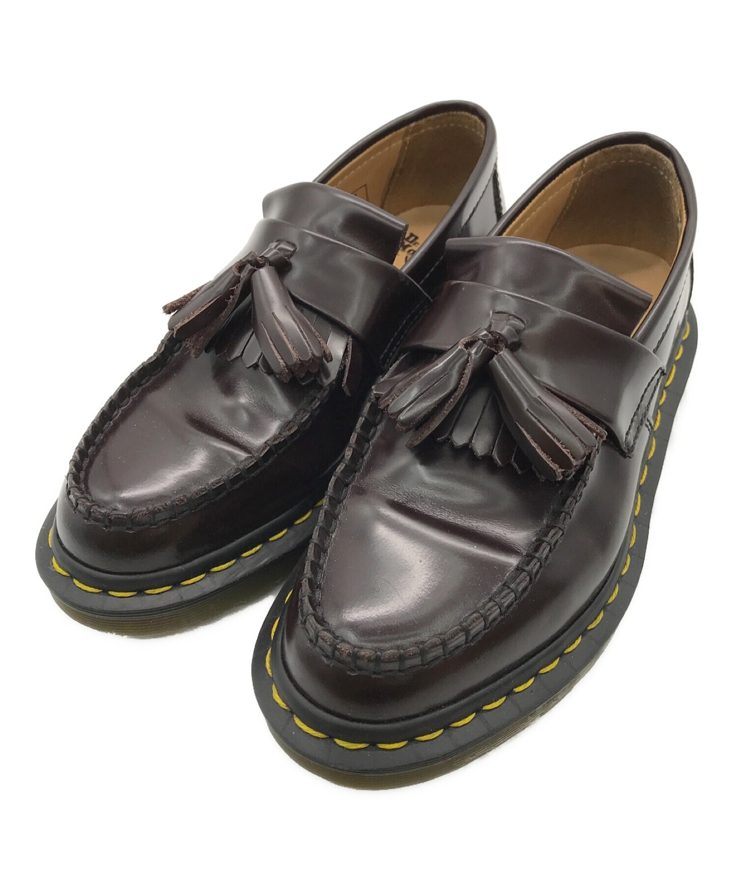 Dr.Martens×comme des garcons (ドクターマーチン×コムデギャルソン) ADRIEN/タッセルローファー ブラウン  サイズ:UK4