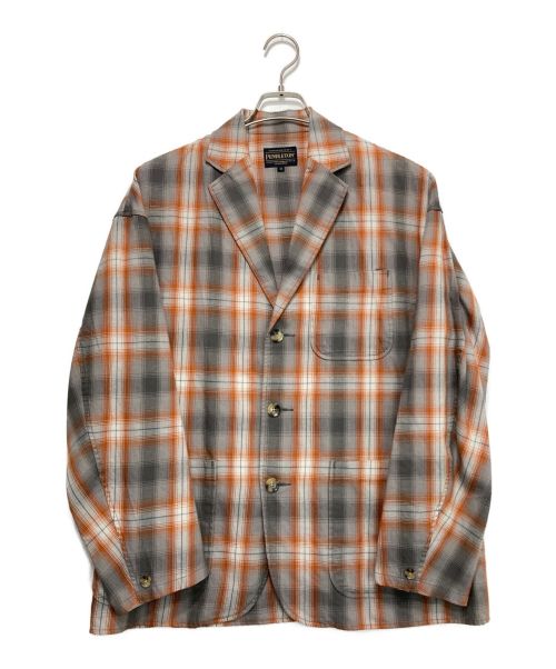 PENDLETON（ペンドルトン）PENDLETON (ペンドルトン) Wild Life Tailor (ワイルドワイフテイラー) チェックシャツジャケット ブラウン サイズ:Mの古着・服飾アイテム