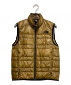 THE NORTH FACEザ ノース フェイス）の古着「LIGHT HEAT VEST」｜ブラウン