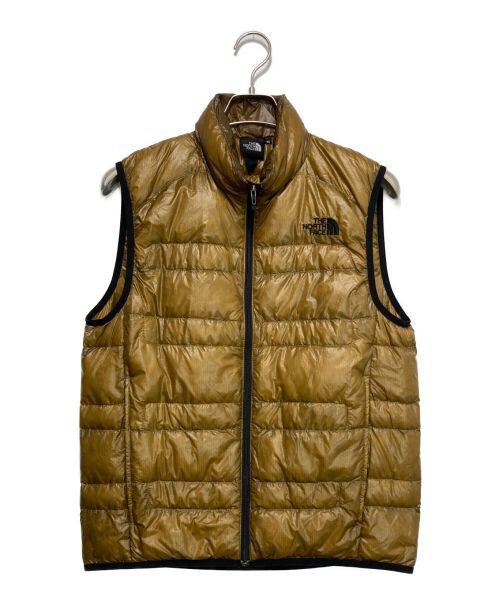 THE NORTH FACE（ザ ノース フェイス）THE NORTH FACE (ザ ノース フェイス) LIGHT HEAT VEST ブラウン サイズ:Mの古着・服飾アイテム