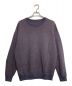 crepuscule（クレプスキュール）の古着「LIGHT MOSS STITCH L/S SWEAT」｜パープル