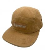 SUPREMEシュプリーム）の古着「コーデュロイキャンプキャップ」｜ベージュ