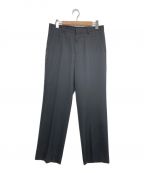 AURALEEオーラリー）の古着「Light Wool Max Gabardine Two-Tuck Slacks」｜グレー