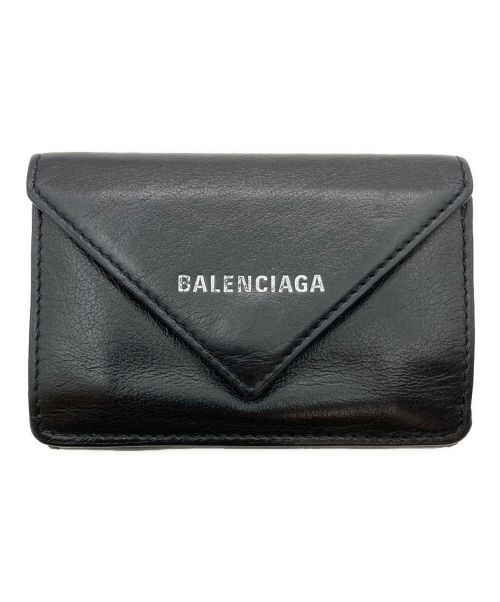 BALENCIAGA（バレンシアガ）BALENCIAGA (バレンシアガ) ペーパー ミニウォレット/三つ折りミニウォレットの古着・服飾アイテム