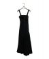 3.1 phillip lim（スリーワンフィリップリム）の古着「Tie-Front Silk Black Gown」｜ブラック