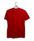 BURBERRY BLACK LABEL (バーバリーブラックレーベル) Tシャツ レッド サイズ:2 未使用品：5000円