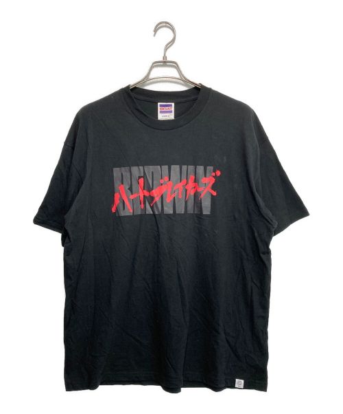 goat（ゴート）goat (ゴート) BEDWIN &THE HEARTBREAKERS (ベドウィンアンドザ ハートブレイカーズ) S/S PRINT T “RICKY” ブラック サイズ:L/4の古着・服飾アイテム