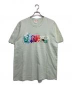 SUPREMEシュプリーム）の古着「WATER COLOR TEE」｜グリーン