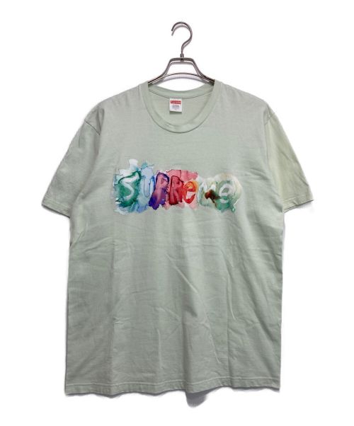 SUPREME（シュプリーム）Supreme (シュプリーム) WATER COLOR TEE グリーン サイズ:Lの古着・服飾アイテム