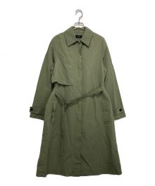 JOSEPH（ジョゼフ）の古着「SAPOLIN / CANAPA NYLON LADDER COAT」｜グリーン