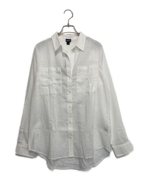 Patagonia（パタゴニア）Patagonia (パタゴニア) Lightweight A/C Buttondown Shirt ホワイト サイズ:S 未使用品の古着・服飾アイテム