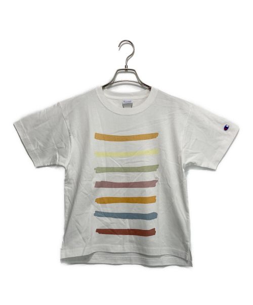 Champion（チャンピオン）Champion (チャンピオン) RHC Ron Herman (アールエイチシーロンハーマン) 別注Tシャツ ホワイト サイズ:S 未使用品の古着・服飾アイテム