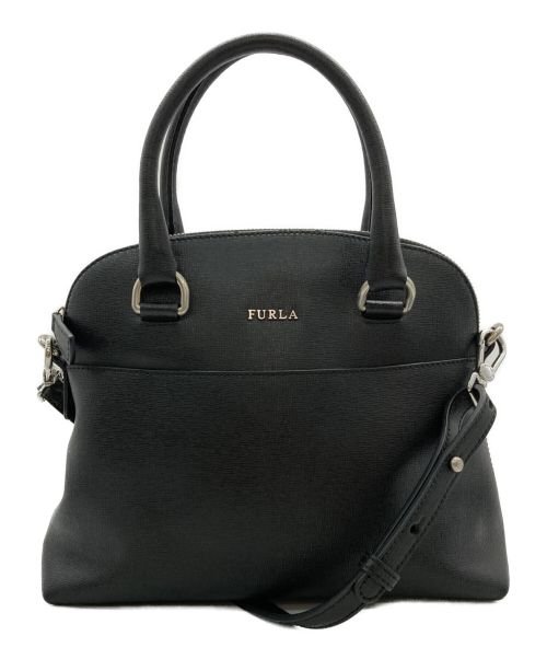 FURLA（フルラ）FURLA (フルラ) 2WAYバッグ ブラックの古着・服飾アイテム