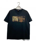 HARLEY-DAVIDSON×Hanesハーレーダビッドソン×ヘインズ）の古着「[古着]AFTERNOON DELIGHT Ｔシャツ」｜ブラック