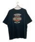 HARLEY-DAVIDSON (ハーレーダビッドソン) brauadu (ブラバド) スカルTシャツ ブラック サイズ:2XL：1980円