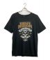 HARLEY-DAVIDSON（ハーレーダビッドソン）の古着「MOTORGYGLES スカルTシャツ」｜ブラック