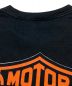 中古・古着 HARLEY-DAVIDSON (ハーレーダビッドソン) モータープリントTシャツ ブラック サイズ:L：6000円