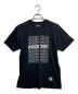 Hysteric Glamour（ヒステリックグラマー）の古着「Fuck You Football Tee」｜ブラック