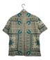 BINDU (ビンドゥ) Indian cotton pattern S/S シャツ アイボリー サイズ:XL 未使用品：8000円