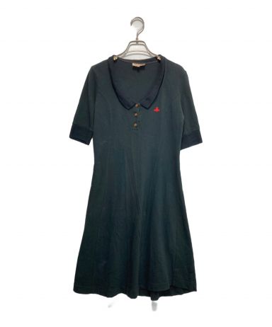 【中古・古着通販】Vivienne Westwood RED LABEL CHOICE (ヴィヴィアンウエストウッドレッドレーベル チョイス)  ポロワンピース ブラック サイズ:3｜ブランド・古着通販 トレファク公式【TREFAC FASHION】スマホサイト