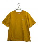 JOURNAL STANDARD×Champion REVERSE WEAVEジャーナル スタンダード×チャンピオン リバースウィーブ）の古着「別注 リバースウィーブTシャツ」｜イエロー