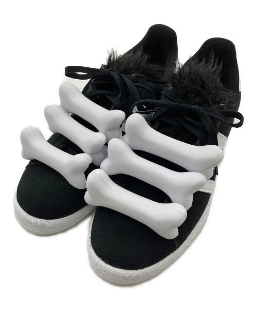 JEREMY SCOTT（ジェレミースコット）JEREMY SCOTT (ジェレミースコット) adidas (アディダス) JS BONES CAMPUS 80/ローカットスニーカー ブラック サイズ:/27の古着・服飾アイテム