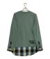 Maison MIHARA YASUHIRO (メゾン ミハラ ヤスヒロ) shirt layer long sleeved T-shirt グリーン サイズ:46：4800円