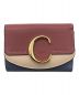 Chloe（クロエ）の古着「CHLOE C COMPACT WALLETS/Cスモールトリフォールドウォレット」