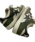 中古・古着 A BATHING APE (アベイシングエイプ) BAPE STA!/ローカットスニーカー グリーン サイズ:26.5：9800円