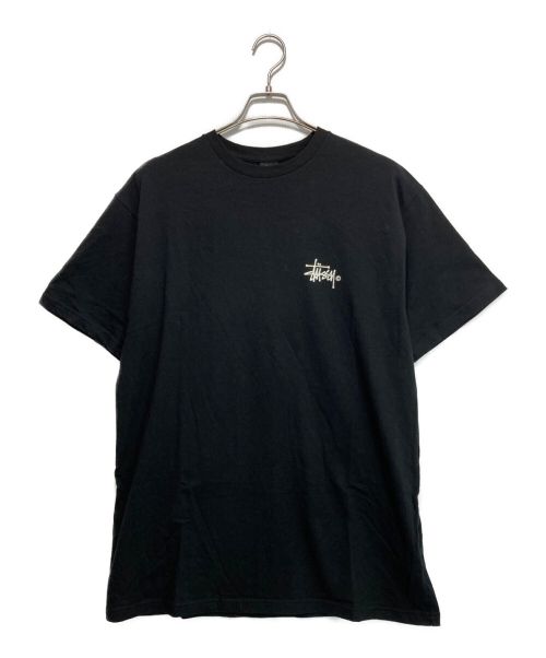 stussy（ステューシー）stussy (ステューシー) ロゴTシャツ ブラック サイズ:XLの古着・服飾アイテム