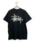 stussy (ステューシー) ロゴTシャツ ブラック サイズ:XL：5000円