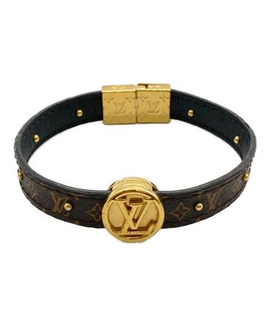 [中古]LOUIS VUITTON(ルイ ヴィトン)のレディース アクセサリー ブレスレット・LV サークル リバーシブル