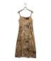 Lautashi (ラウタシー) deer printed dress ベージュ サイズ:2：8000円