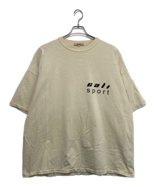 YEEZY SEASON5（イージーシーズン 5）YEEZY SEASON5 (イージーシーズン 5) クルーネックＴシャツ ベージュ サイズ:Mの古着・服飾アイテム