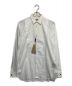 BURBERRY（バーバリー）の古着「Modern Fit Panelled Bib Cotton Evening Shirt」｜ホワイト