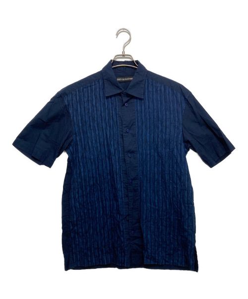 ISSEY MIYAKE MEN（イッセイミヤケメン）ISSEY MIYAKE MEN (イッセイミヤケメン) 半袖シャツ ネイビー サイズ:2の古着・服飾アイテム