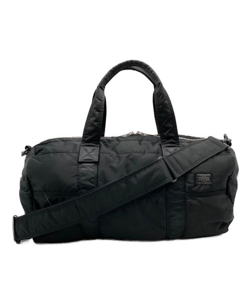 PORTER（ポーター）PORTER (ポーター) TANKER 2WAY DUFFLE BAG　S/ボストンバッグ ブラックの古着・服飾アイテム