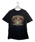 HARLEY-DAVIDSONハーレーダビッドソン）の古着「パイレーツTシャツ」｜ブラック