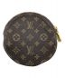 LOUIS VUITTON (ルイ ヴィトン) ポルト モネ・ロン/コインケース ブラウン：5000円