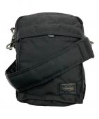 PORTERポーター）の古着「PX-TANKER VERTICAL SHOULDER BAG」｜ブラック