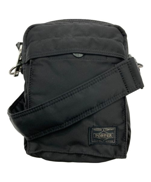 PORTER（ポーター）PORTER (ポーター) PX-TANKER VERTICAL SHOULDER BAG ブラックの古着・服飾アイテム