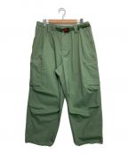 TIGHTBOOTH PRODUCTIONタイトブースプロダクション）の古着「TECH TWILL CARGO PANTS」｜グリーン