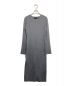 theory（セオリー）の古着「MAXI RIB MIX DRESS NOBLE」｜グレー